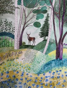 Primavera en el bosque
