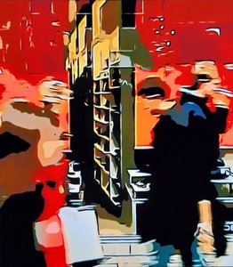 Fondo rojo de Mavet