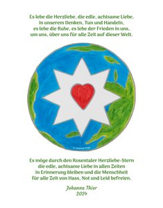 Viva la paz para siempre en este mundo