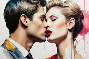 Pop Art Kiss W51