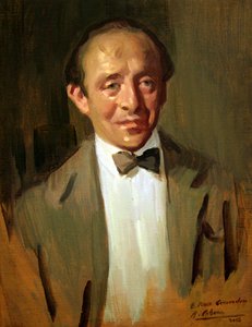 Retrato de Enrique Pérez Comendador de Alejandro Cabeza