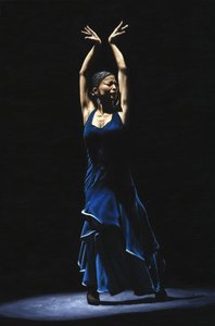 Bailarina a Solas del Flamenco