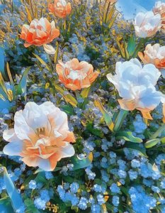 Poesía de primavera. de Margareta Uliarte