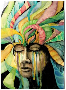 Imaginación llena de color