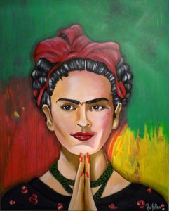 Frida Kahlo variante VIVA de Roosalina