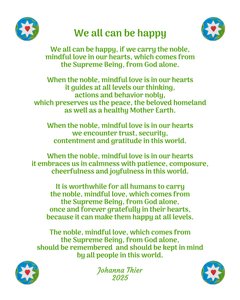 We all can be happy de Johanna Thier