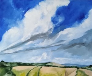 Entre los campos abiertos