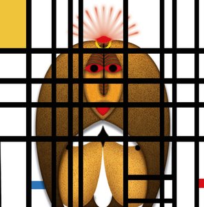 Lockdown (VIII) - (aus der Serie Animal Rationale)