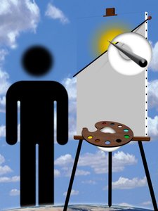 Maler und Modell (III) de Alexander Eibach