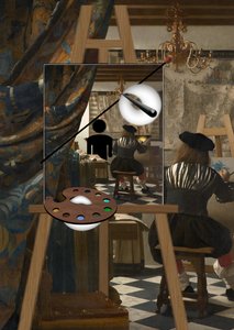 Maler und Modell (I) de Alexander Eibach