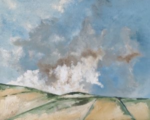 Nubes marrones