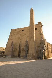El templo de Luxor, arquitectura del Antiguo Egipto en Luxor