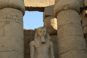 El templo de Luxor, arquitectura del Antiguo Egipto en Luxor