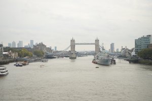 El Puente de Londres sobre el río Támesis, en el corazón de Londres de Albert Mansour
