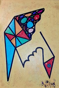 Pájaro que picotea de Steffi_Seiler_Art