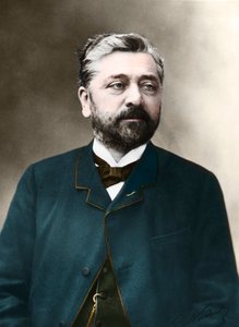 Retrato de Gustav Eiffel (1823-1923), ingeniero francés