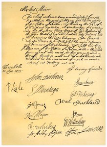 Carta al Alcalde de Londres, 17 de diciembre de 1653 de 2nd Earl of Manchester Edward Montagu