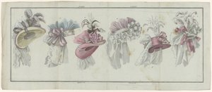 Magasin des Modes Nouvelles Françaises et Anglaises, 20 de julio de 1787, 25º folleto, 2º año, Página única de A.B. Duhamel