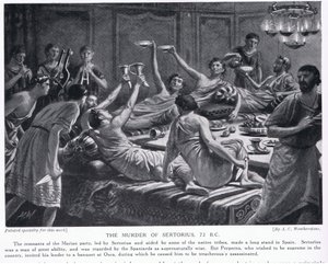 El asesinato de Sertorio 72 a.C. de A.C. Weatherstone
