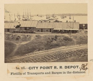Depósito ferroviario de City Point de A.J. Russell