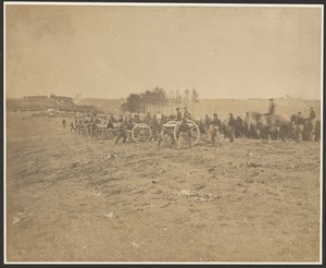 [Primera Batería de Connecticut, Cerca de Fredericksburg] de A.J. Russell