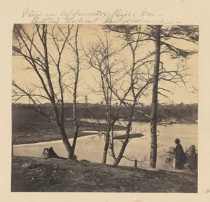 Vista del río Appomattox, Virginia. Butler