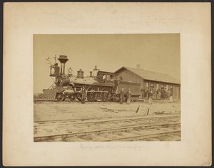 Motor 23 de la estación de Wyoming en la vía principal [Wyoming].