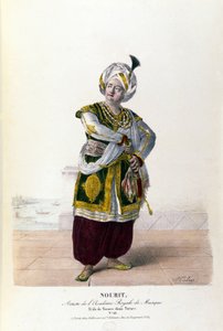 Adolphe Nourit en la ópera Tarare de Antonio Salieri (1750 - 1825).