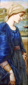 Flamma Vestalis después de Sir E. C. Burne-Jones, c.1890 de A. Corsi Lalli