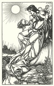 Ilustración para In Memoriam de Tennyson (grabado) de A. Garth Jones