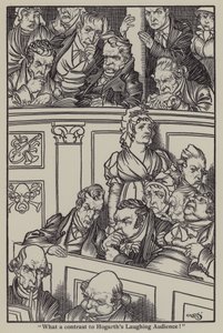 Ilustración para Los Ensayos de Elia de Charles Lamb de A. Garth Jones