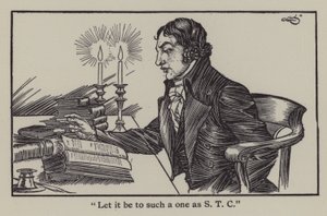 Ilustración para The Essays of Elia de Charles Lamb de A. Garth Jones