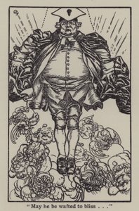Ilustración para Los Ensayos de Elia de Charles Lamb de A. Garth Jones