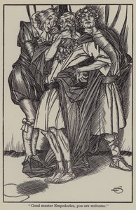 Ilustración para The Essays of Elia de Charles Lamb de A. Garth Jones
