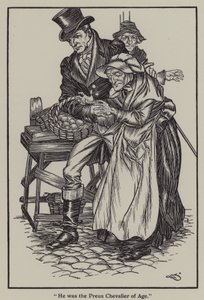 Ilustración para The Essays of Elia de Charles Lamb de A. Garth Jones