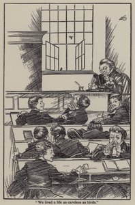 Ilustración para The Essays of Elia de Charles Lamb de A. Garth Jones