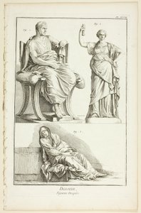 Diseño: Figuras drapeadas, de Encyclopédie de A. J. Defehrt