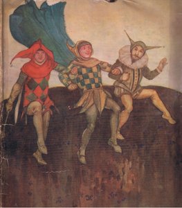 Diseño de la contraportada, de Cuentos de Shakespeare publicado por Ward Lock & Co Ltd, 1930-40s de A. Jackson