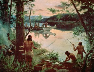 Pesca de salmón de A Jansson