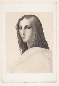 Figura juvenil de "La escuela de Atenas" de Rafael