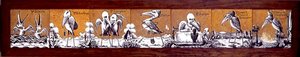 Panel de azulejos, c.1876 de A. Masson
