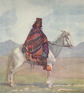 Un indio araucano, 1916