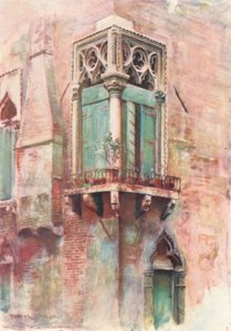 Ventana de ángulo Palazzo Priuli de A. Trevor Haddon
