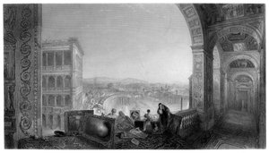 Roma, desde el Vaticano, finales del siglo XIX