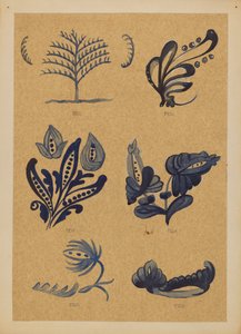 Decoración para loza de A. Zimet