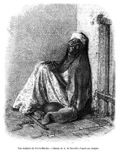 Una mujer de Santa Marta, Colombia, siglo XIX