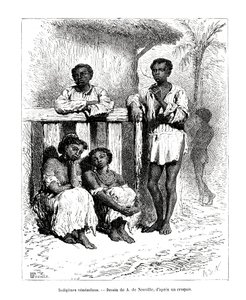 Pueblos indígenas, Venezuela, siglo XIX de A. de Neuville