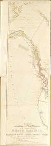 Mapa de los nuevos descubrimientos en el interior de América del Norte de Aaron Arrowsmith