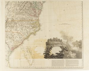 Mapa de los Estados Unidos de América del Norte de Aaron Arrowsmith