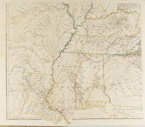 Mapa de los Estados Unidos de América del Norte de Aaron Arrowsmith